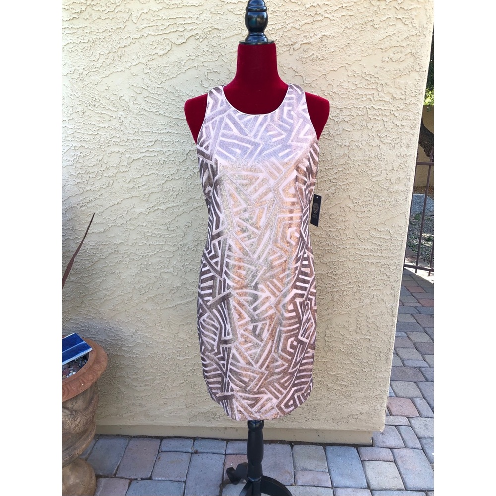 Rose Gold Vince Camuto Dress